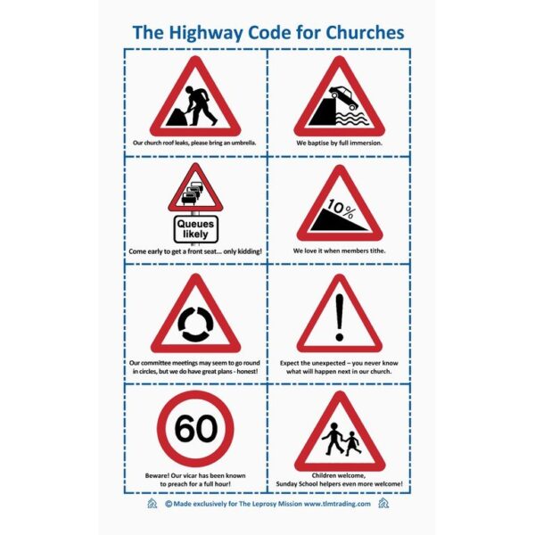 Tea Towel - The Highway Code of Churches